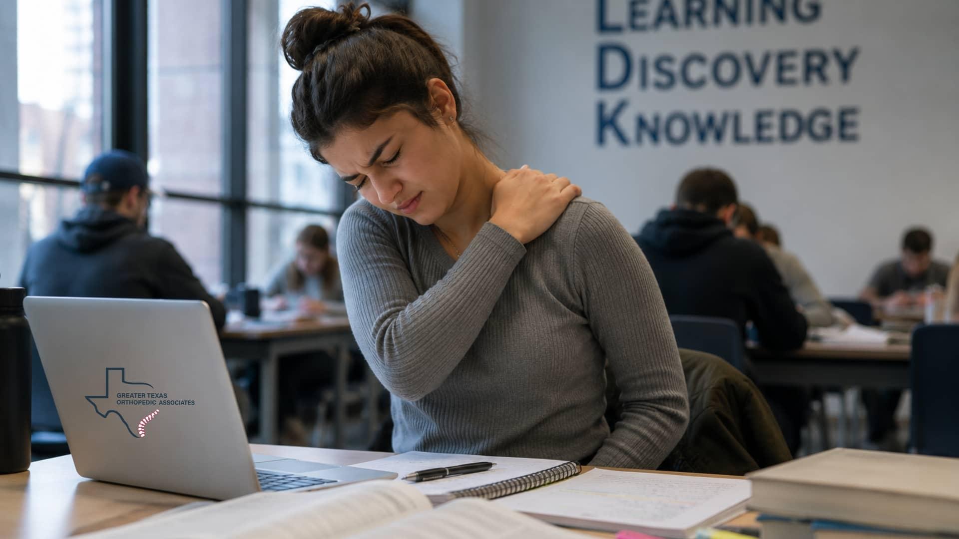 A student with an orthopedic injury