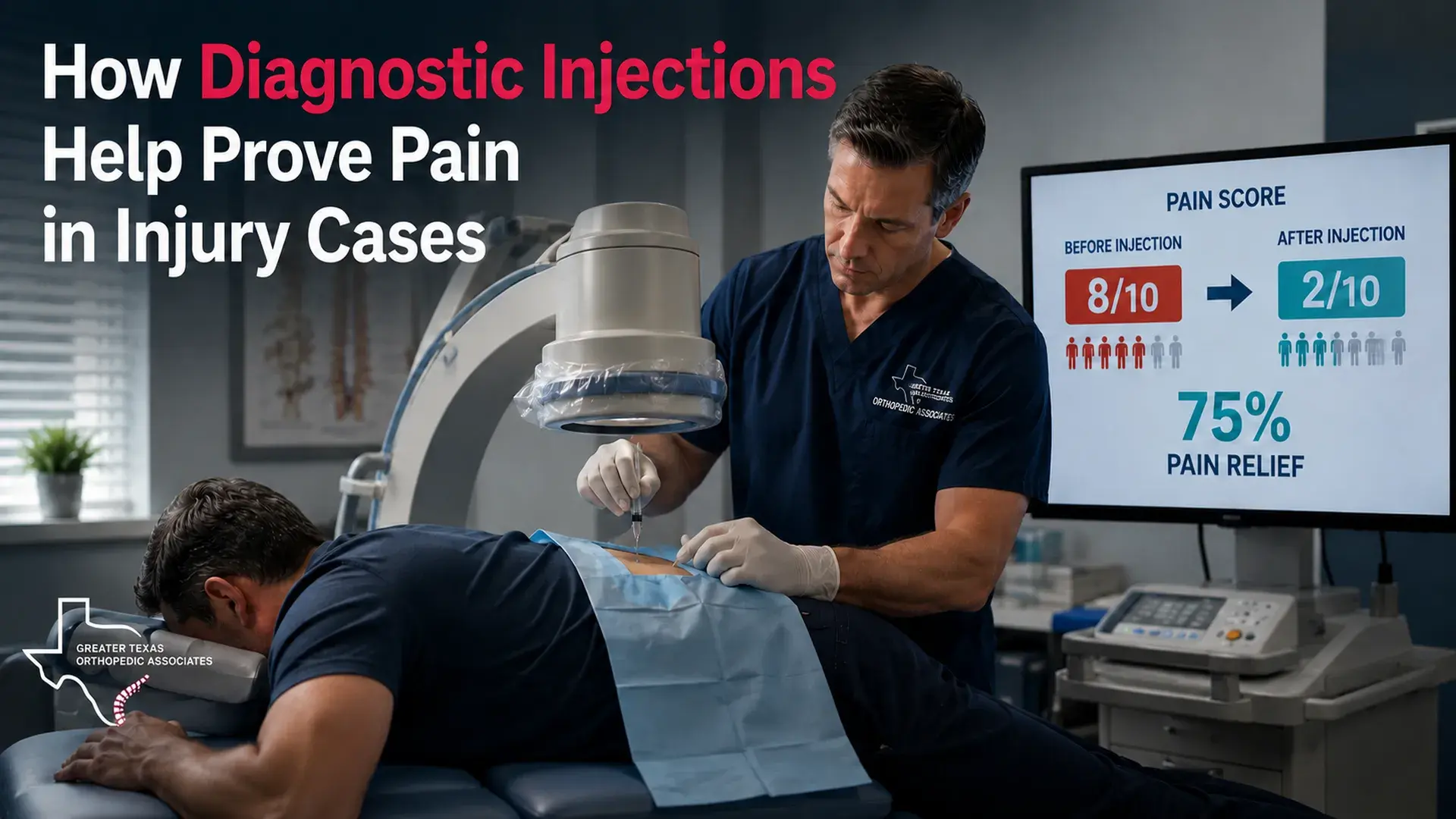 How Diagnostic Injections Document Pain in Injury Cases
