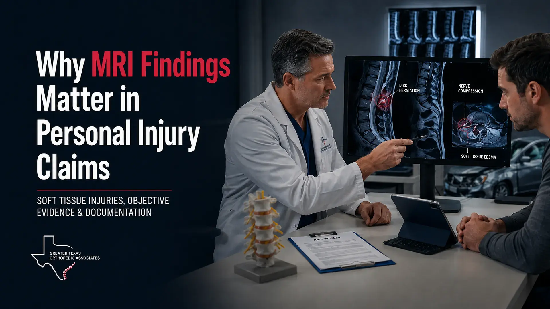MRI Findings in Personal Injury Claims: Why They Matter