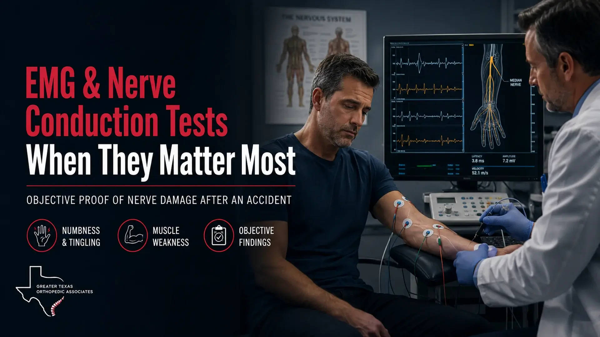 EMG Nerve Conduction Test After Accident