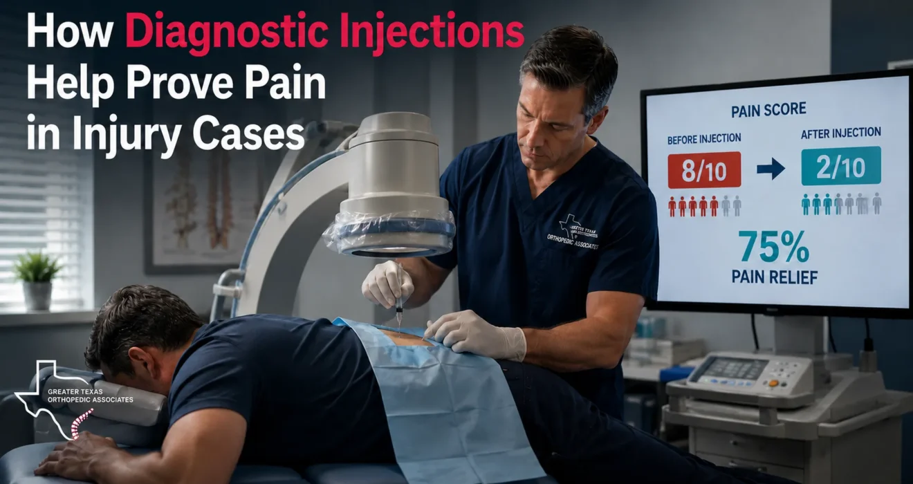 How Diagnostic Injections Document Pain in Injury Cases